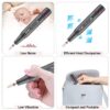YOKEFELLOW Drill 30000RPM Professional Electric Nail File Kit for Acrylic Gel Nails Manicure Pedicure Home Use