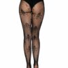 0595825df20c53f6 Leg Avenue womens Skull Fishnet TightsCostume Hosiery