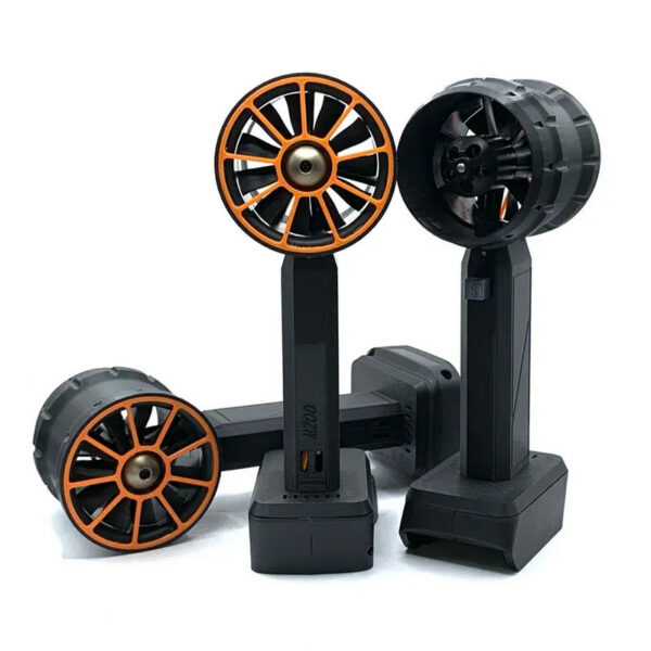 Car Violent Handheld Turbo Jet Air Blower Brushless Motor Superstrong Thrust 2.2kg/s 1100W Rechargeable Portable Fan
