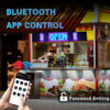 05ba99e5d4a69580 Matrix Pixel Panel, Scrolg Bright Advertising Signs, Flexible USB 5V LED Car Sign Bluetooth App Control