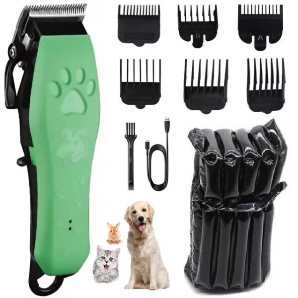 Grooming Clippers Cordless Electric Dog Pet Clipper Rechargeable Cat Hair Trimmer For Dogs Adjustable