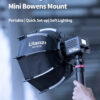 05c43a6caf3fd696 Ulanzi AS-D30 30cm Octagonal Softbox Mini Bowens Mount Quick Release Honeycomb Grid Softbox for Ulanzi LT028 COB Light Studio