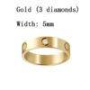 05cb2a73f44e53f4 Designer Rings Women Love Gold for Men Diamond Moissanite Sterling Ring Sier Jewelry Screw Couple G34a#