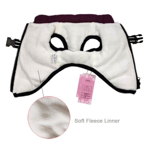 05e825ca42efc3a7 Winter Clothes For Small Dogs Warm Fleece Large Dog Jacket Waterproof Pet Coat With Harness Chihuahua Clothing Puppy Costume