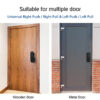 R5 PRO Rust Proof Coating Fingerprint TTLock App Outdoor Lock Remote Control Power Saving Code Smart Door Lock Electric Rim Lock