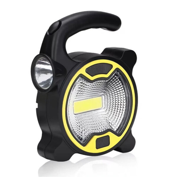 06372723f2d1281b Clearance_Battery Powered Portable COB LED Work Light Handheld Lantern Flashlight Outdoor Tent Camping Lights with Handle (Witho