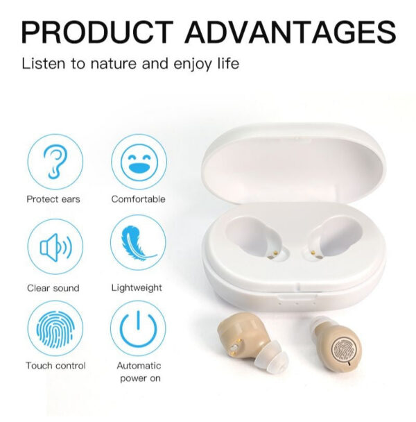 Good Prices Rechargeable Portable Mini Sound Amplifier ITE Hearing Aid For The Deaf