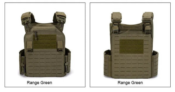 New combat vest 6094 quick detachable light laser cut tactical vest black gear to carry Protective plate