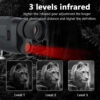 066c052269037ee6 Monocular 40MP 2.5K Infrared Telescope 984ft Night-Vision Distance 6X Optical Magnification 8X Digital Zoom