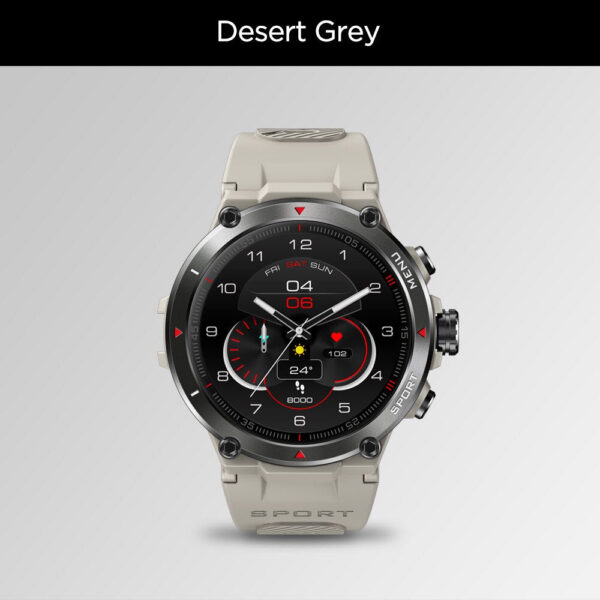0673324bdcbecd5e Zeblaze Stratos 2 GPS Smart Watch AMOLED Display 24h Health Monitor 5 ATM Long Battery Life Smartwatch for Men