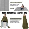 069aac944175c714 QEZER Down Sleeping Bag,Lightweight Rectangular Sleeping Bag for Adults,Kids,Boys,Girls 3 Seasons Backpacking, Hiking and Camping Outdoor,can be used as the Blanket