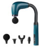 069cd791ad0d3f58 2024 New Smart Curved Hook Fascia Gun Electric Massager Massage Hammer Electric Fascia Gun Home Handheld Hammer Back Artifact