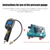 06b2c29ce926ef2e Digital Display Tire Pressure Gauge Auto Accessories High-precision Monitoring Inflation Gun Universal Car Tire Manometro