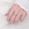 06c1f1df6a0dc08a NEW Fashion Wrap Rings For Women Real S Sier Elegant Finger Crystal Diamond Rhinestone Zircon Dainty Gift Jewelry