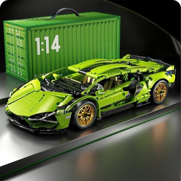 06c3ee13a57399ba Technical Racing Sport Car 1280PCS Model Building Blocks City Mechanical Speed Vehicle Supercar Brick Puzzle Toys Kid Adult Gift