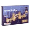 06d191718cc1226e Robotime 3D Wooden Puzzle Game Big Ben Tower Bridge Pagoda Building Model Toys For Children Kids Birthday Gift