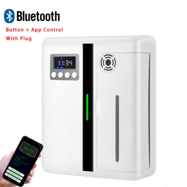 06f0c6a7b10d687c Scent Machine Aroma Diffuser Wall Mounted Hotel 160ML Aroma Diffuser With Fan Inside For Large Area Hotel Lobby Home Fragrance