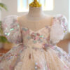 0725637289b5b75d Children Evening Dresses for Girls 3 12 14 Years Kids Birthday Party 2023 Fluffy Ball Gown Wedding Prom Formal Lace Dress