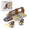 BuildMoc Space Movie War Platoon Attack Building Blocks Set hine and DestRobot Bricks Toys For Children Birthday Gifts