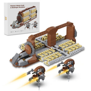 BuildMoc Space Movie War Platoon Attack Building Blocks Set hine and DestRobot Bricks Toys For Children Birthday Gifts