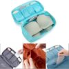 Portable Storage Bag Multi-function Bra Underwear Organizer Bags Toiletry Cosmetic Case for Outdoor Travel