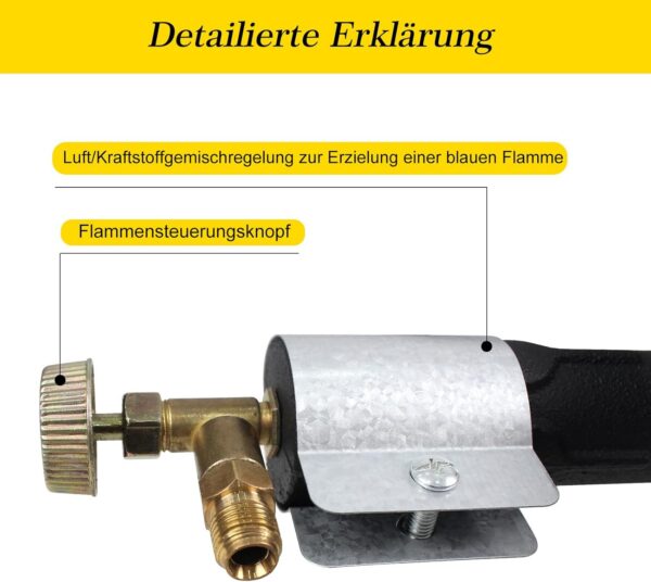 073700f9587cb452 BACOENG Hockerkocher Gas 10KW, 4 Fuß Wok Campingkocher Inklusive 1.5 m Schlauch und 50 mbar Druckregler, 4-beiniger Gaskocher Camping Für Camping und Outdoor