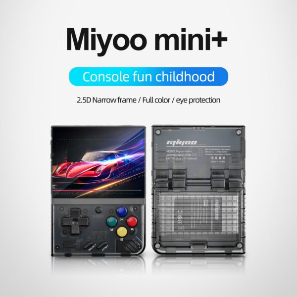 0737325d309fdef3 MIYOO Mini Plus Portable Retro Handheld V2 Mini+ IPS Screen Classic Video Game Console Linux System Children's Gift
