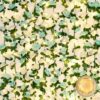 BLEUM CADE 12Pcs 98.4Ft Flower Garland Artificial Rose Vines for Bedroom, Cute Fake Hanging Flower Vines Floral Garland Decorations for Wedding Party Wall Room Decor Aesthetic