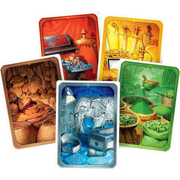 073b03f1bb8343bd Jaipur board - strategic trading suitable for children aged 10 and above, 2 players, 30 minutes of game time, space co