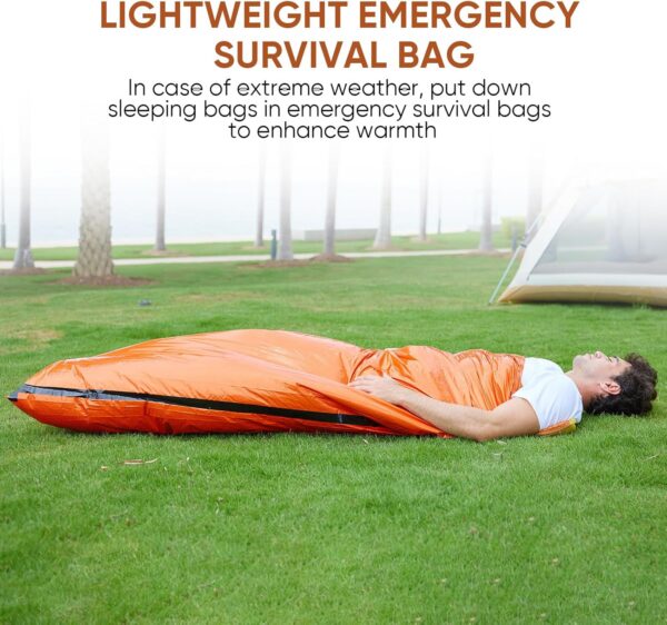 073c01e45019634d Ultralight Down Sleeping Bag for Adults, 1.92lbs 32-55F 650 Fill Down, Lightweight Compact Mummy Backpacking Sleeping Bag for Outdoor Camping and Hiking, Compressible -MFH500
