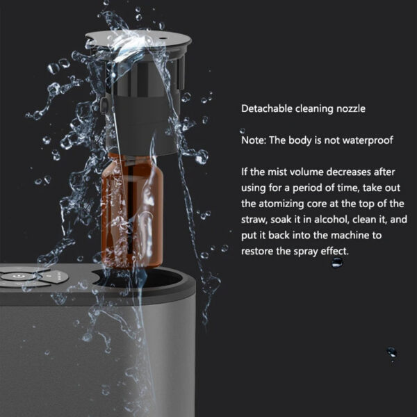 075820e7796b5617 Waterless Aroma Diffuser Aromatherapy Essential Oil Diffuser USB Aluminum Scent Nebulizer Diffuser Air Humidifier For Home Hotel