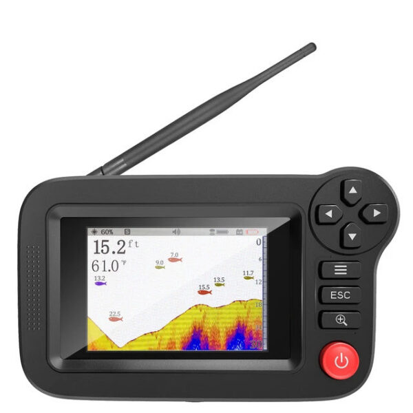 0779a5bb6e1c1900 Smart - Portable Fish and Depth Finder For Recreational Fishing From Dock, Or Bank