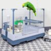 077f8c1de8862b1d 2 Pcs Automatic Bird Water Dispenser, Parrot Bird Water Feeder, Bottles Bird Drinker Seed Food Container, Parakeet Cage Accessories for Parakeet Budgies Cockatiel Lovebird Small Birds Canary Finch
