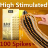 0795596e2b1decaf Large Spikes Condoms Dotted Granular Sex Tooys for Adult Original Lubricants Sexual Retardant High Sensitive Sex Shop 18+
