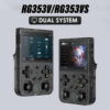 079763f2e577b9f1 ANBERNIC RG353V RG353VS Handheld Gam Console 3.5'' IPS Screen HDMI Output Android Linux OS Built-in Retro Emulator Player Gifts