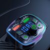 07ad669ea2f27b1a Q7 Charger Car FM Transmitter Bluetooth Hands Free Mp3 True 3.1A Dual USB Port PD Charging
