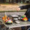 Fire-Maple Saturn Hochleistungs-Gaskocher für Camping 4400W-11000W mit Doppelvorheizer, Faltbarem und Tragbarem Gasbrenner inklusive Transporttasche