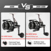 07b5332f337b75b0 KastKing Megatron Spinning Reel G Max 7+1 Ball Bearings Aluminum Spool Carbon Fiber Drag Saltwater Fishing Coil