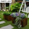 07ed8298cf926f5a PARTY JOY 18 Bunches Fake Plants Outdoor, Fake Bushes UV Resistant Artificial Flowers Hydrangea Flowers Greenery Shrubs Faux Greenery for Outdoor Garden Patio Front Porch Yard Decor