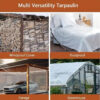 07edb6cf34b9995d Transparent shading Lightweight waterproof cover tarpau transparent rainproof cloth