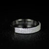 14K White Natural Diamond Jewelry Bizuteria Gemstone for Women De Wedding 14 K Gold Anillos Mujer Ring