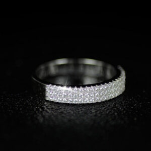 14K White Natural Diamond Jewelry Bizuteria Gemstone for Women De Wedding 14 K Gold Anillos Mujer Ring