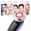 07fe12ff44693f8b 7 in 1 Face Lift Devices EMS RF Microcurrent Skin Rejuvenation Women Facial Massager Light Therapy Anti Aging Wrinkle Beauty