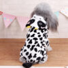 0803210521bfb5d3 Warm Fleece Hoodie Dog Clothes for Small Dogs Winter Pet Clothing Puppy Cat Costume French Chihuahua Jacket