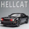 080e44a3cbc18c11 Dodge Challenger for 1: 32 Scale Die Cast Metel Toy Pull Back Hellcat Model Cars with Sound and Light Hellc