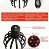 0827ca0b22dea371 Intelligent Electric Octopus Head Massager Soul Extraction, Head Scratching Meridian Dredging, Scalp Massage And Relaxation Tool