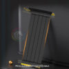 PCIE 4.0 X16 Riser Cable Video Card Extension Shielded Flexible 90° Mounting GPU Express Lossless Black/White