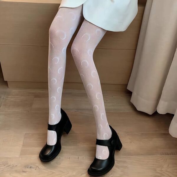 SERAPHY Women's Patterned Tights Fishnet Floral Sexy Pantyhose Stockings Leggings for Party Club, 2 Pairs