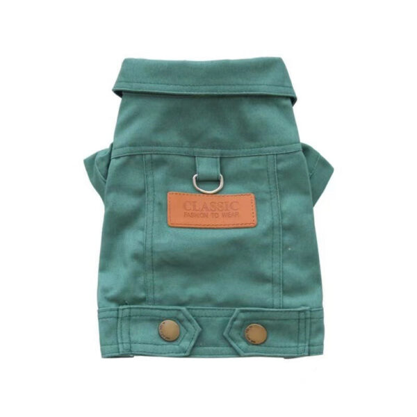 0838cfe77f47d6ff Pet Coat with D-Ring Spring Summer Dog Clothes for Small Medium Dogs Puppy Outfits Jacket Chihuahua Yorks Clothing