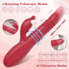 0838cff4ea170941 Rabbit Vibrator for Women Telescc Dildo Powerful G-Spot Vibrating Rotating Beaded Clit Stimulator Female Masturbator Sex Toys